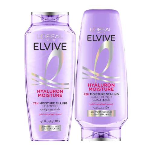 Product photo of L'Oréal Paris Elvive Hyaluron Moisture Shampoo + Conditioner Set
