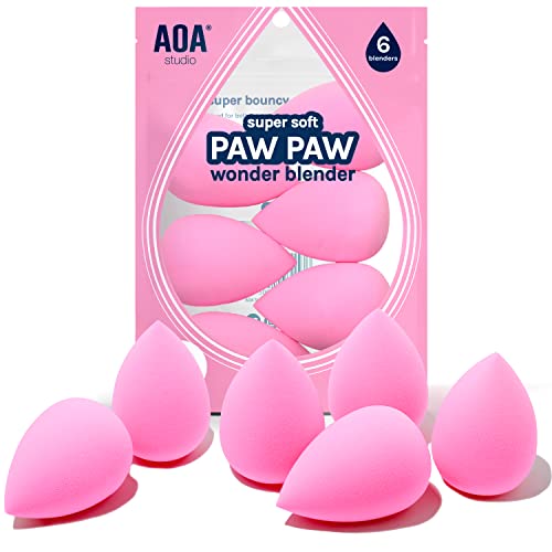 Product photo of AOA Studio Makeup Blender Sponge Set (6-Pack)