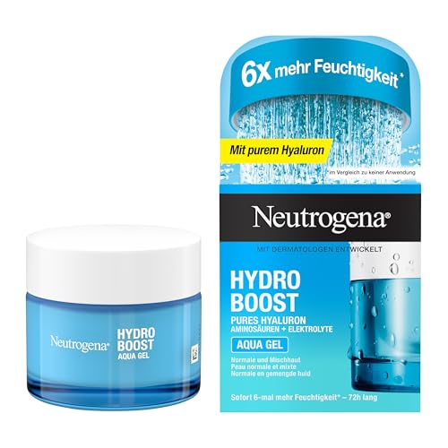 Product photo of Neutrogena Hydro Boost Face Cream Aqua Gel with Hyaluronic, Oil Free, for Normal and Combination Skin, 50ml