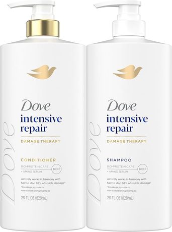 Product photo of Dove Amino Acid Intensive Repair Shampoo, 400ml