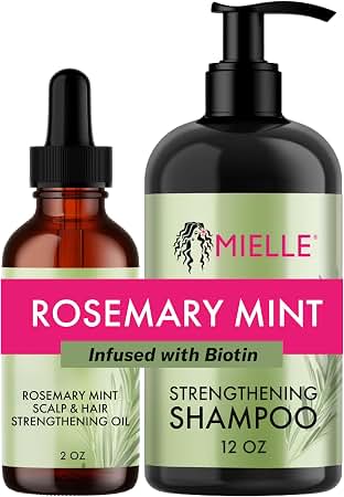 Product photo of Mielle Organics Rosemary Mint Scalp & Hair Strengthening Oil, 2 oz (59ml), Pack of 3