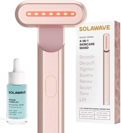 Product photo of Solawave 4-in-1 Radiant Renewal Wand, Blue/Pink Ombre